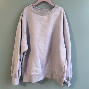 Zara Light Purple Sweatshirt/Pullover